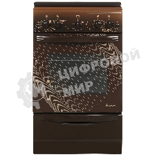 Плита газовая Gefest ПГ 5100-02 0310 коричневый, конфорок 4 шт, духовка 52 л, 50 см x 85 см x 58.5 см