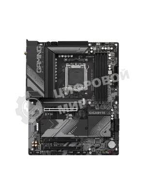 Материнская плата Gigabyte B650 GAMING X AX V2, AM5, AMD B650, 4xDDR5, 4xSATA, 3xM.2, 1xPCI-E 4.0 x16, 2xPCI-E 3.0 x1, 1xUSB-A 3.2 Gen 2, 3xUSB-A 3.2 Gen 1, 1xUSB-C 3.2 Gen 2, 1x 2.5Gb LAN, 3x3.5 мм, 7.1, ATX