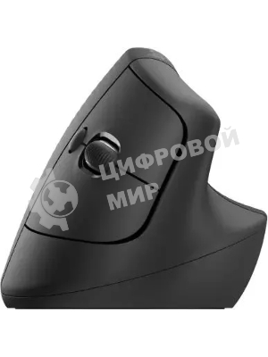 Мышь беспроводная Logitech Lift графитовый, 4000 dpi, радиоканал, Bluetooth, USB, кнопки - 6