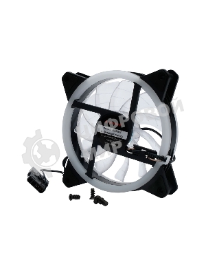 Вентилятор для корпуса Gembird черный, 120 мм, 1200 об/мин, 20.5 дБ, 3 pin