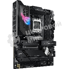 Материнская плата ASUS ROG STRIX X870E-E GAMING WIFI, AM5, AMD X870E, 4xDDR5, 4xSATA, 5xM.2, 1xPCI-E 5.0 x16, 1xPCI-E 4.0 x4, 1xHDMI, 1xUSB-C 3.2 Gen 2, 1xUSB-C 3.2 Gen 2x2, 2xUSB-C 4.0, 1x 5Gb LAN, 9xUSB-A 3.2 Gen 2, 2x3.5 мм, TOSLINK, 1xWi-Fi 7, ATX