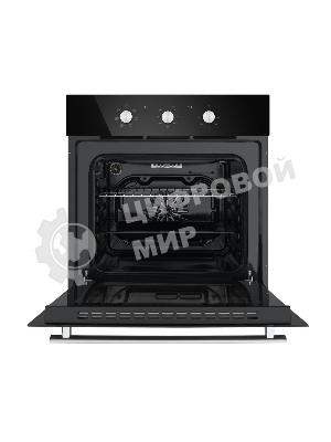 Духовой шкаф электрический встраиваемый HOMSair OEF657BK черный