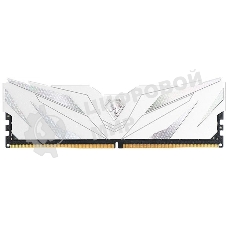 Оперативная память Netac Shadow II, DDR5, 16Gb (1x16 GB), 6000 MHz, CL38, DIMM, радиатор, белый