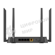 Маршрутизатор беспроводной D-Link DIR-841/RU/A1B, Wireless AC1200 Dual-Band Router with 1 10/100/1000Base-T WAN port and 410/100Base-TX LAN ports.802.11b/g/n compatible, 802.11AC up to 866Mbps,1 10/100/1000Base-T WAN port, 4