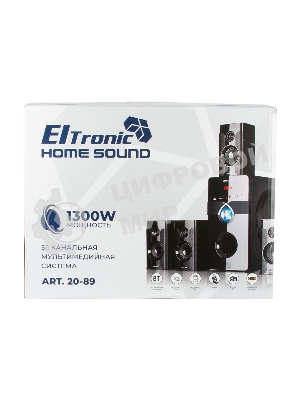 Акустическая система ELTRONIC (20-89) HOME SOUND черный