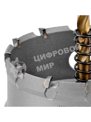 Коронка по металлу Denzel твердосплавная, 73 мм