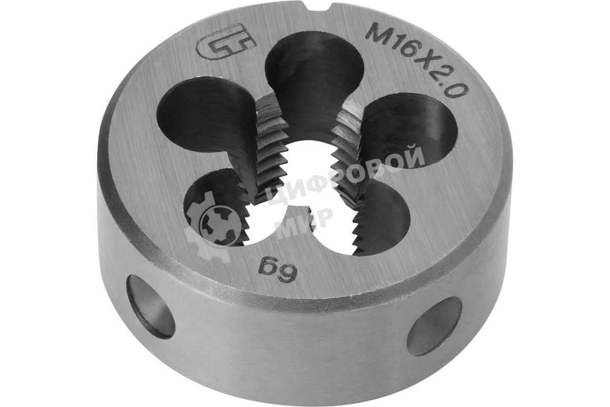 Плашка Сибртех М16 х 2,0 мм