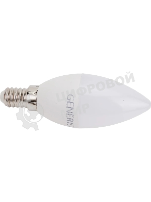 Лампа cветодиодная LED IEK LL-C35-08-230-40-E14-G C35 свеча 8Вт 230В 4000К E14 GENERICA