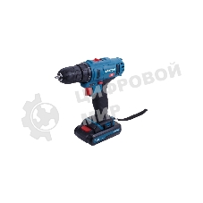 Дрель-шуруповерт Кратон CD-18-Li-2,0, 18 В, 2 Ач, 32 Нм, щеточный