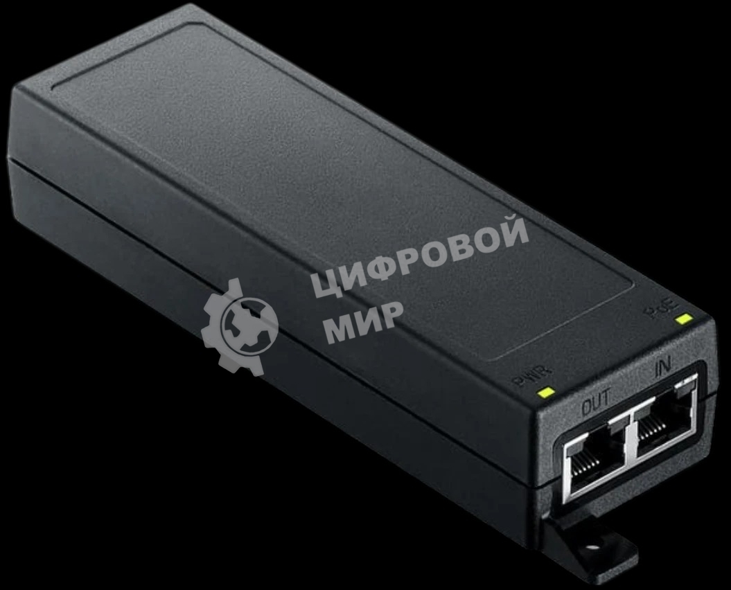 Мультигигабитный PoE инжектор Zyxel PoE12-90W, 802.3af/at/bt (90 Вт), 2xRJ-45: 1/2.5/5/10G
