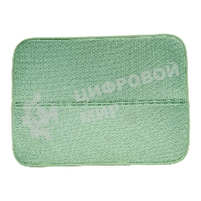 Коврик для сушки посуды РЫЖИЙ КОТ Skandi зеленый 45х35 см