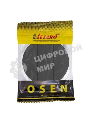 Выключатель LEZARD 743-4288-109 3-кл. СП OSEN механизм черный бархат