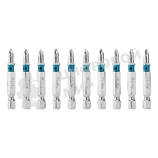 Бита Gross PH1х50мм, сталь S2, шестигр., 10 шт.