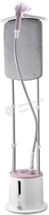 Отпариватель Galaxy Line GL 6216 белый/розовый, 2200 Вт, 46 г/мин, 1700 мл