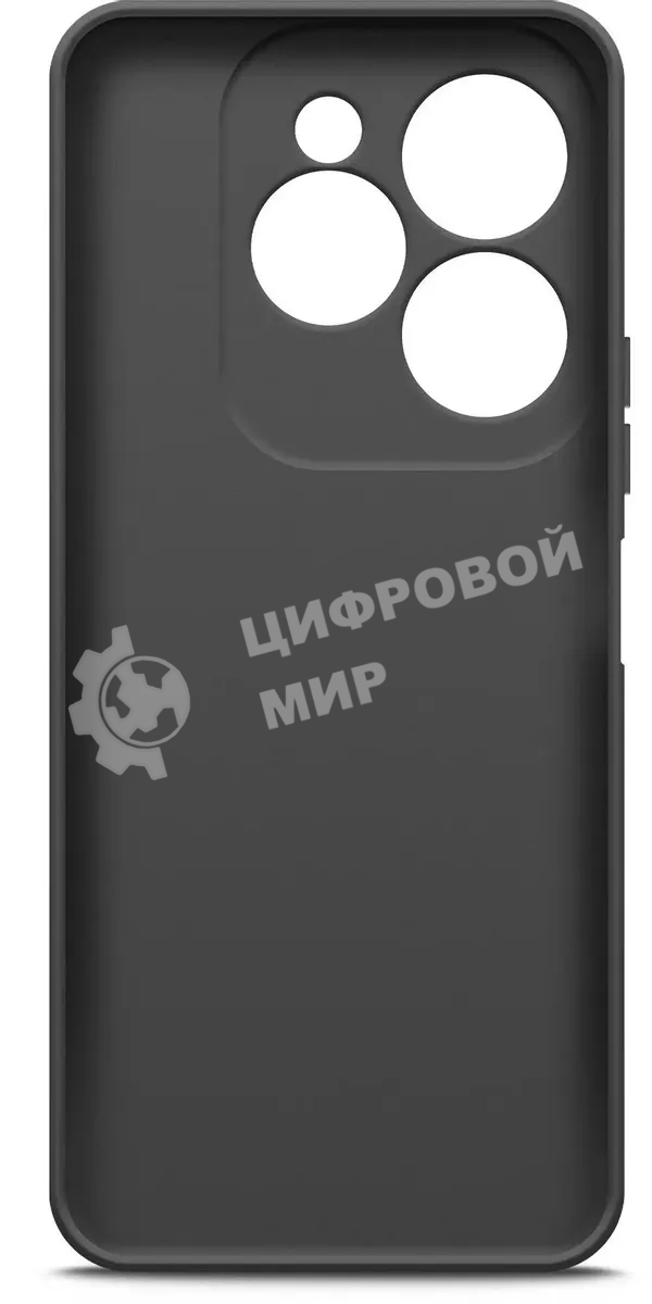 Чехол (клип-кейс) BoraSCO для Infinix Hot 40 Pro черный