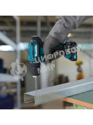 Дрель-шуруповерт Makita DF333DSAX6, 12 В, 2 Ач, 30 Нм, бесщеточный