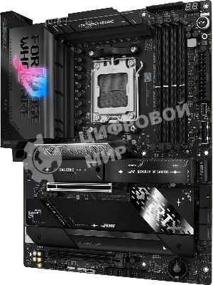 Материнская плата ASUS ROG STRIX X870E-E GAMING WIFI, AM5, AMD X870E, 4xDDR5, 4xSATA, 5xM.2, 1xPCI-E 5.0 x16, 1xPCI-E 4.0 x4, 1xHDMI, 1xUSB-C 3.2 Gen 2, 1xUSB-C 3.2 Gen 2x2, 2xUSB-C 4.0, 1x 5Gb LAN, 9xUSB-A 3.2 Gen 2, 2x3.5 мм, TOSLINK, 1xWi-Fi 7, ATX