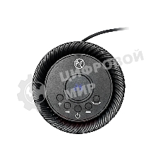 Тепловентилятор керамический Denzel DTFC-1200, черный, 600/1200 Вт, 12 м2, 3 режима, термостат