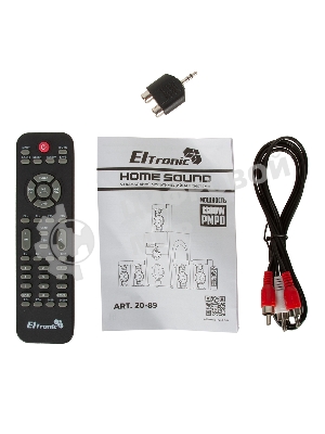 Акустическая система ELTRONIC (20-89) HOME SOUND черный