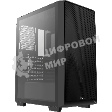 Компьютерный корпус Ocypus Gaммa C60 BK ATX/win/black/no PSU/Tempered Glass