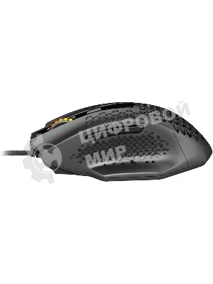 Мышь проводная REDRAGON Storm Basic чёрный, 12400 dpi, USB, кнопки - 5