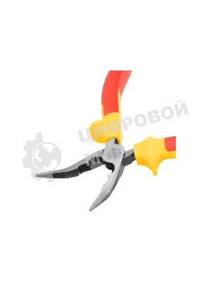 Длинногубцы Matrix изогнутые insulated 160 мм, двухкомпонентные рукоятки