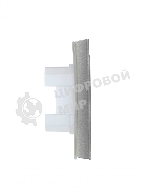 Рамка 1-местная IEK BRITE РУ-1-БрА-4 (BR-M12-44-K47) IP44 4 алюминий