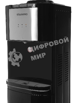 Кулер Starwind SW-1115EB напольный, электронный, черный