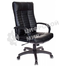 Кресло Бюрократ KB-10/BLACK черный, экокожа