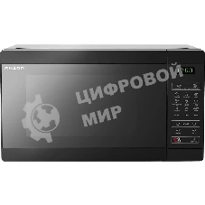Микроволновая печь Sharp R-6800RK черный, 20 л, 800 Вт, переключатели - сенсор