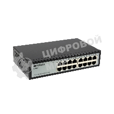 Коммутатор неуправляемый ORIGO OS1216/A1A 16x100Base-TX, корпус металл