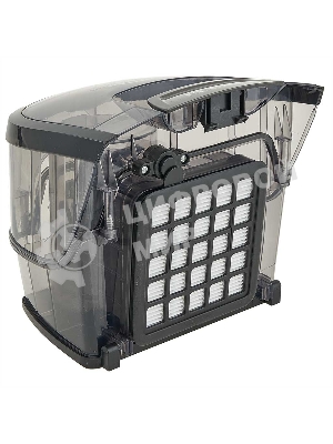 Пылесос Delta LUX DL-0836 черный с бирюзовым