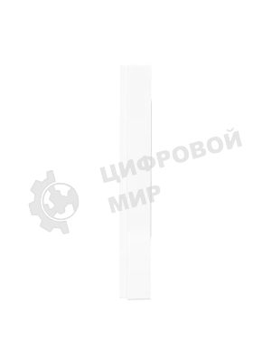 Рамка Эпика 3-местная, белая, пластик