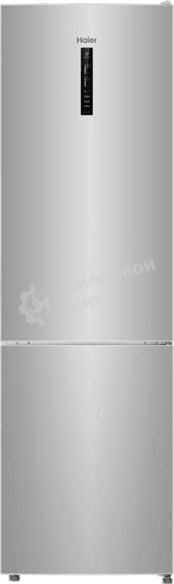 Холодильник Haier CEF538CSG серебристый двухкамерный 263/105л морозилка снизу, No Frost