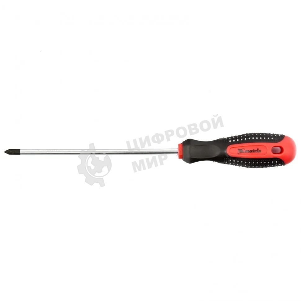 Отвертка Matrix Fusion 11439 PH1 х 150 мм, CrV, 3-х компонентная рукоятка 