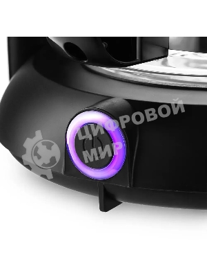 Кофеварка капельная Kitfort КТ-7136 черный, исп. кофе - молотый, 0.5 л, 680 Вт.