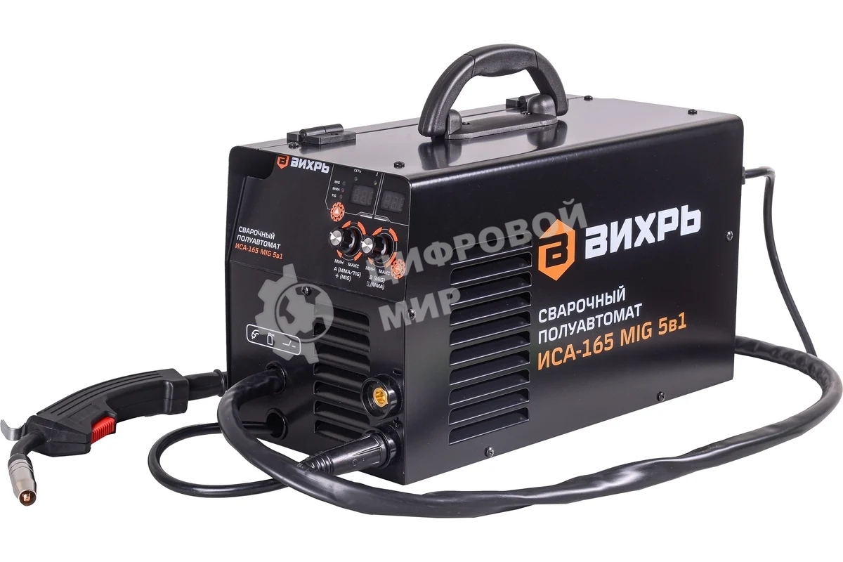 Сварочный полуавтомат Вихрь ИСА-165 MIG 5в1