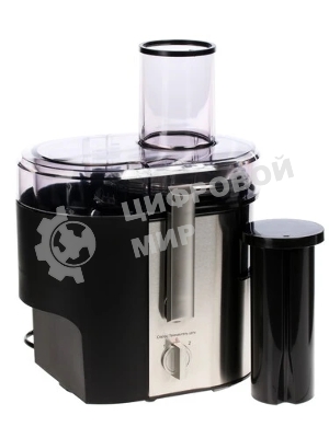 Соковыжималка Panasonic MJ-DJ01STN серебристый, центробежная, 800 Вт, 1500 мл, механическое