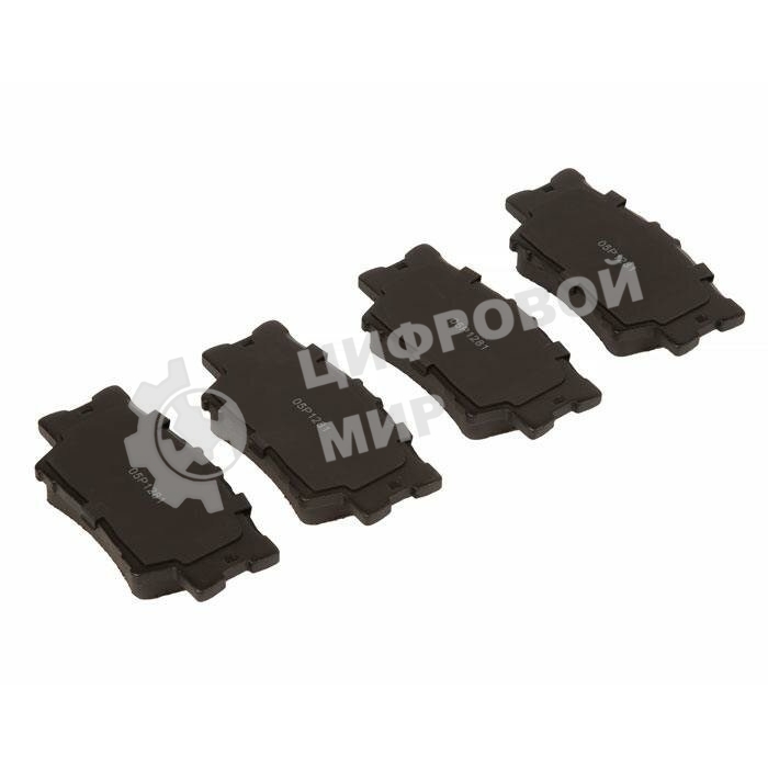 Колодки тормозные задние LPR 05P1281, комплект