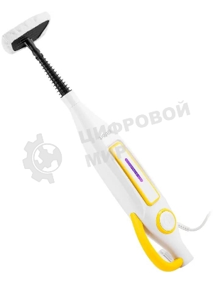 Швабра паровая Kitfort КТ-1097 1250Вт белый/желтый