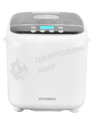 Хлебопечь Hyundai HYBM-3086 600Вт белый/серебристый