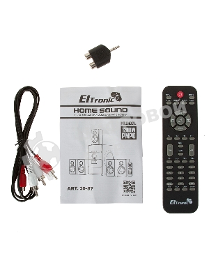 Акустическая система ELTRONIC (20-87) HOME SOUND черный