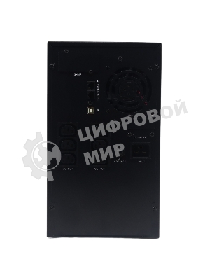 Источник бесперебойного питания (ИБП) Raskat HIL-3000VA+ 3000VA, 2400Вт, 6xIEC320, LCD, USB type-B, 2xRJ-45, 1xRS232, чистая синусоида
