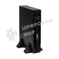 Источник бесперебойного питания Бастион 8762 SKAT-UPS 1000-RACK-ON P3 - 1000 Вт, On-Line, синус, внешн. АКБ 24В, 2хSchuko