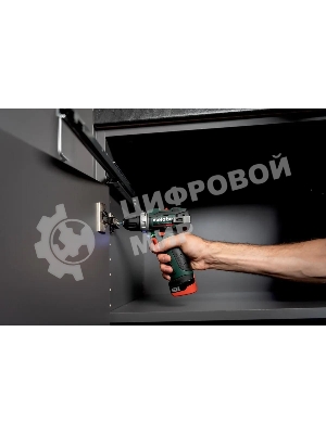 Дрель-шуруповерт Metabo PowerMaxx BS BL 12, 12 В, 2 Ач, 38 Нм, бесщеточный