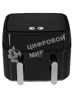 Аэрогриль Kitfort КТ-2250 черный, 1750 Вт, 9 л, сенсор, 12 программ