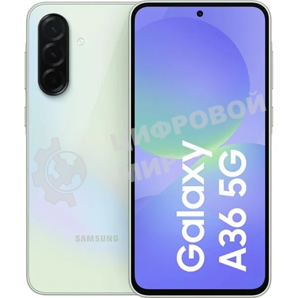 Смартфон Samsung Galaxy A36 SM-A366B, 8/256Gb, лайм