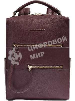 Рюкзак женский Piquadro Patricia CA6771W140/BO бургунди кожа
