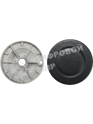 Комбинированная варочная панель Maunfeld EEHE.64.5EB/KG, 4 конфорки, эмалированная сталь, черный