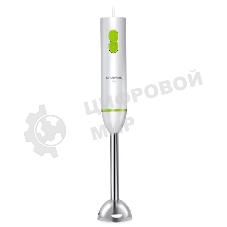 Блендер погружной Starwind SBP1113 750 Вт, белый/зеленый